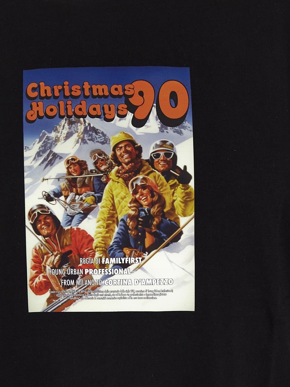 Oluxury Family First Holidays90 T-Shirt Fornitura limitata