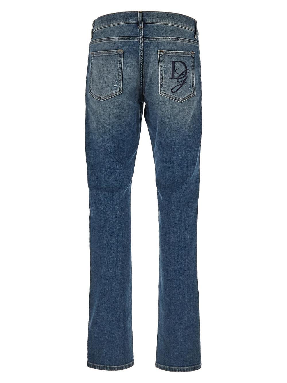 Oluxury Dolce & Gabbana Jeans slim Offerta per la Festa della Mamma