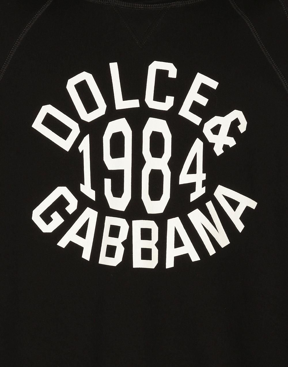 Oluxury Dolce & Gabbana Hoodie Print Offerta Giorno del Papà