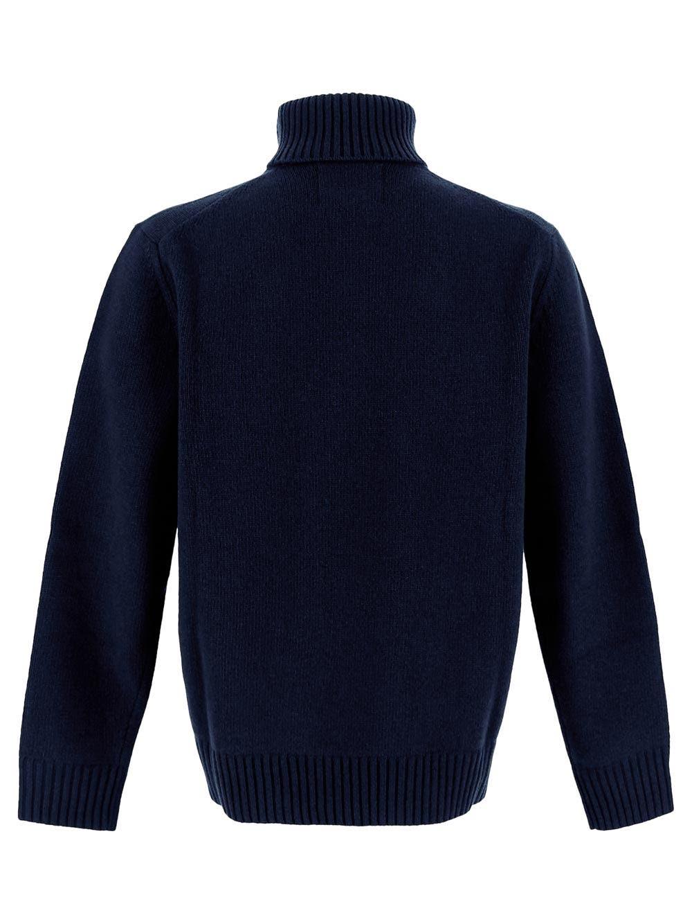 Oluxury Seven Gauge Turtleneck Sweater Smaltimento dello stoccaggio