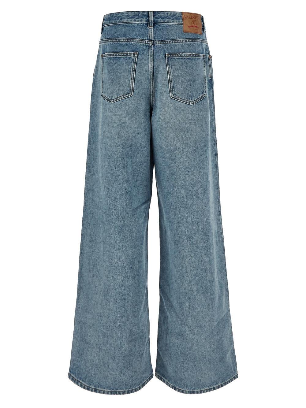Oluxury Valentino Loose Jeans Offerta migliore