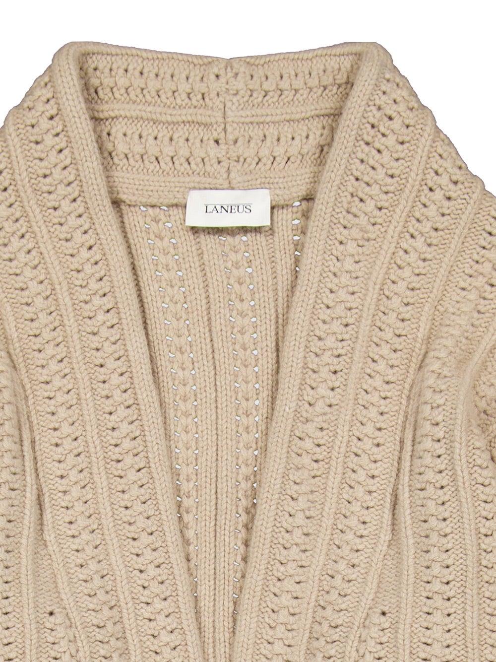 Oluxury Laneus Knitted Cardigan Grandi sconti
