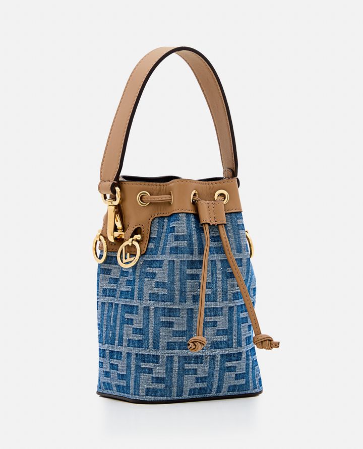 Biffi MINI MON TRESOR BORSA SECCHIELLO DENIM Negozio online di fabbrica