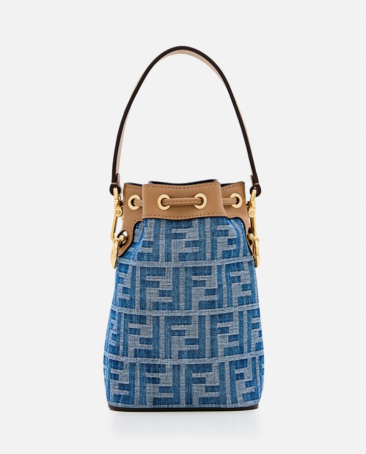 Biffi MINI MON TRESOR BORSA SECCHIELLO DENIM Negozio online di fabbrica