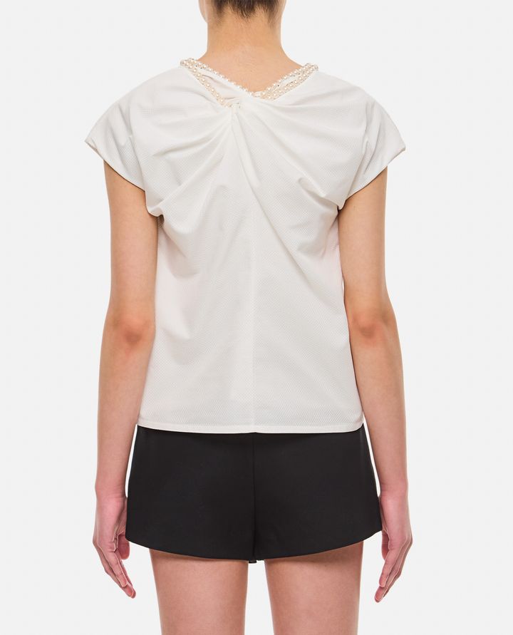 Biffi BLUSA SCOLLO PERLE Offerta Anniversario