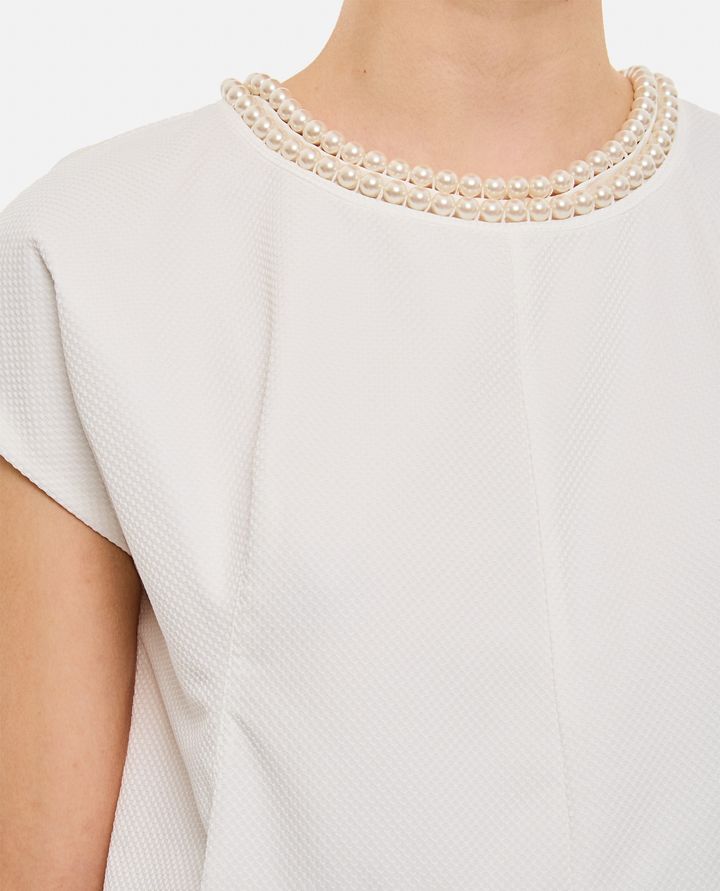 Biffi BLUSA SCOLLO PERLE Offerta Anniversario