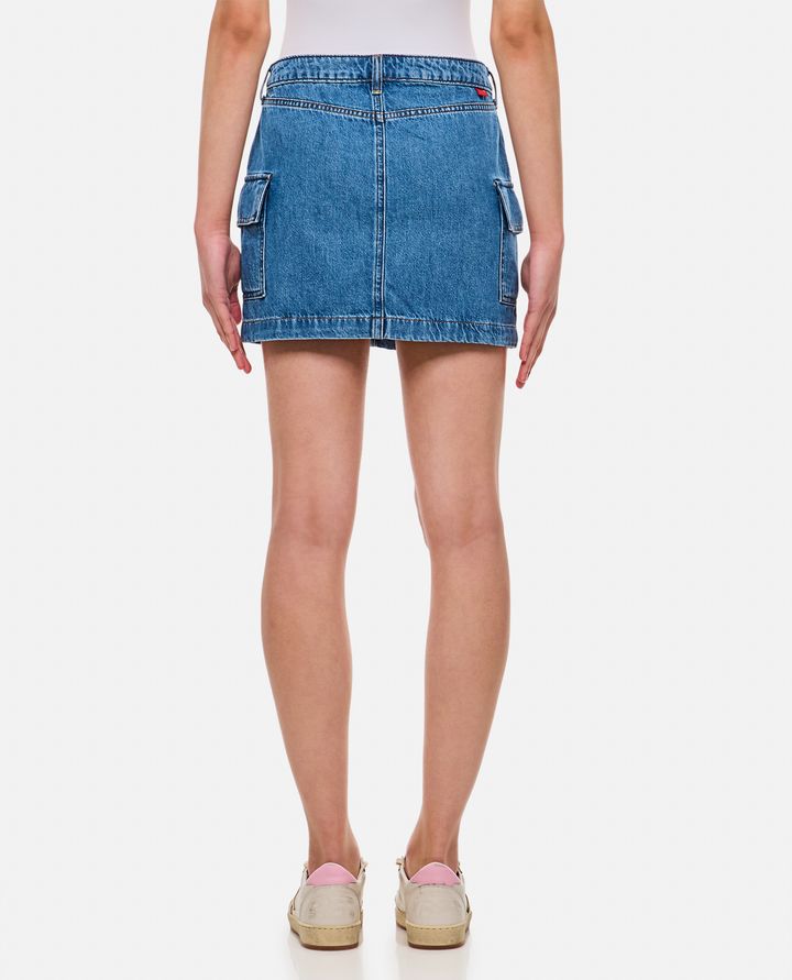 Biffi MINIGONNA CARGO IN DENIM Smaltimento dello stoccaggio