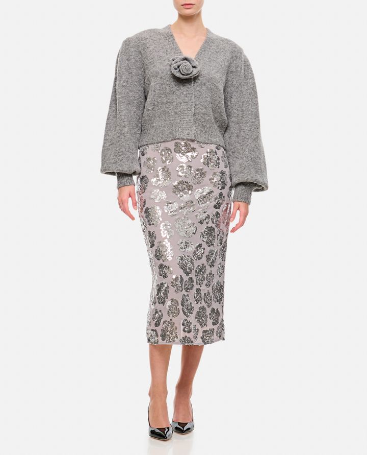 Biffi GONNA IN CHIFFON CON PAILLETTES Sottocosto