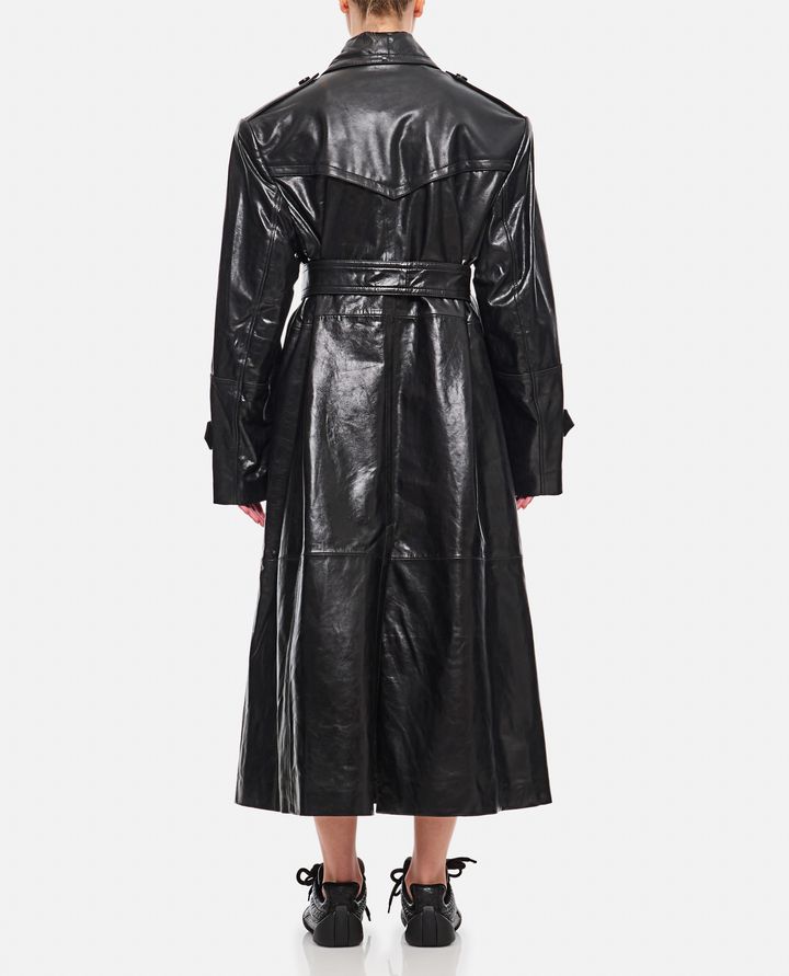 Biffi ALFEO TRENCH IN PELLE Vendita Calda