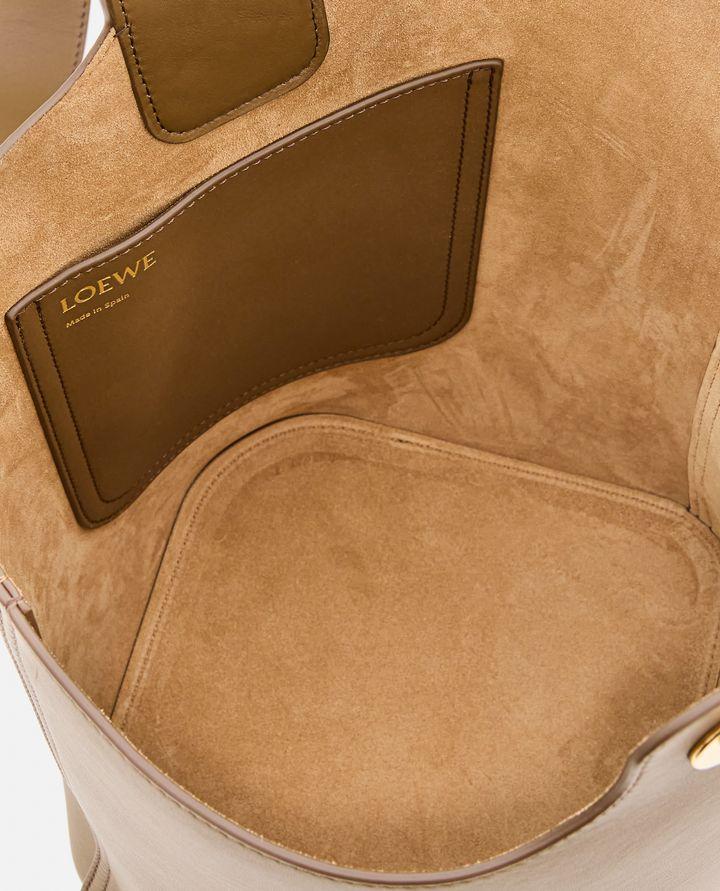 Biffi PEBBLE BUCKET MEDIO IN PELLE Offerte giornaliere