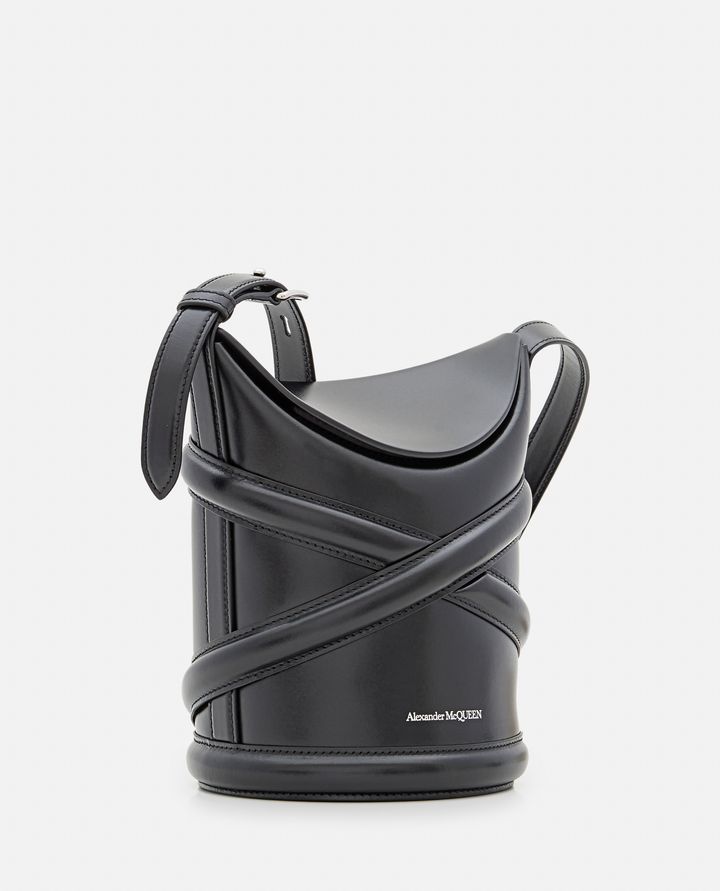 Biffi THE CURVE LEATHER BUCKET BAG Trasporto libero internazionale