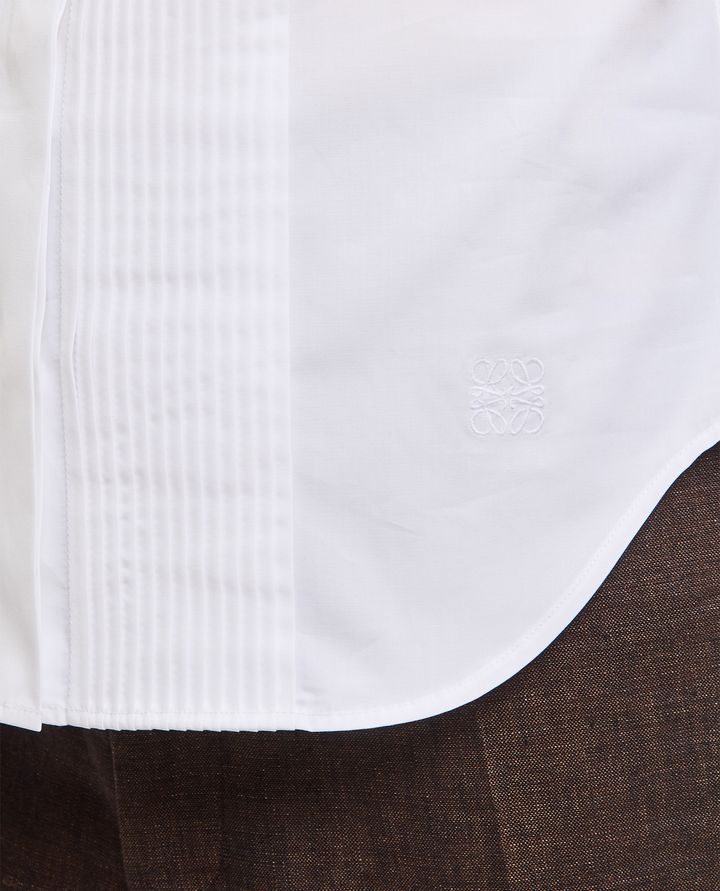 Biffi CAMICIA CON PANNELLO PLISSETTATO Enormi risparmi