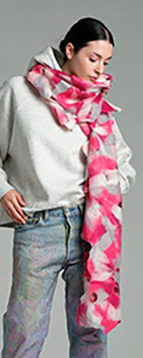 Rossano Perini SCARF 37FW24 PINK In Saldo