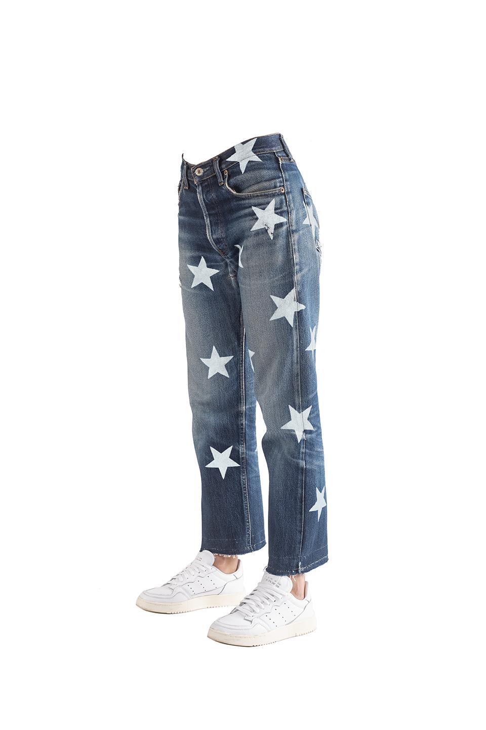 Rossano Perini BOYFRIEND ORIGINAL DENIM MS LAV.18 WHITE In vendita