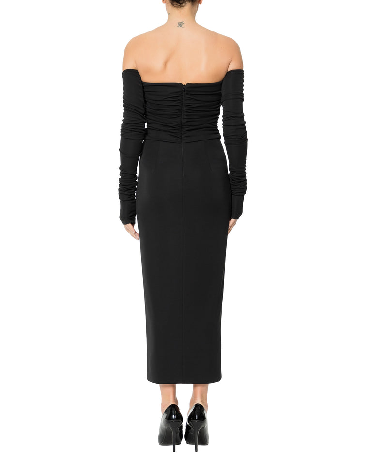 Rrue Bisquit ARRICCIATO MANICOTTI JERSEY Pezzi Unici
