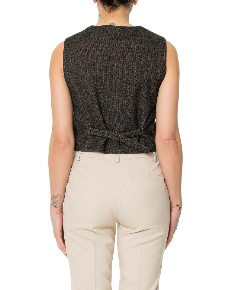 Rrue Bisquit GILET TWEED Convenienza