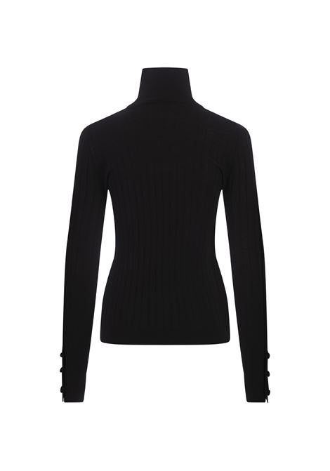﻿MONCLER Dolcevita a Coste Nera In Lana e Cashmere - MONCLER Fino al 50% di sconto
