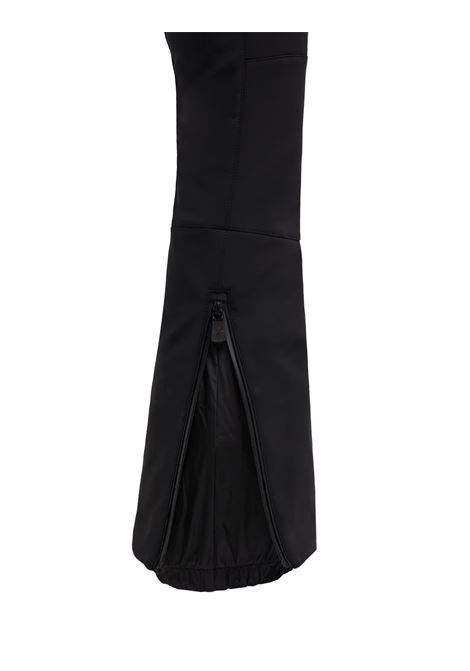 MONCLER GRENOBLE Completo Da Sci Imbottito In Piuma In Nero e Bianco - MONCLER GRENOBLE Enormi sconti