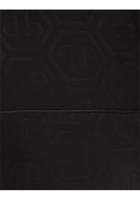 PHILIPP PLEIN Pantaloni Stile Pigiama Neri Monogram - PHILIPP PLEIN Italia