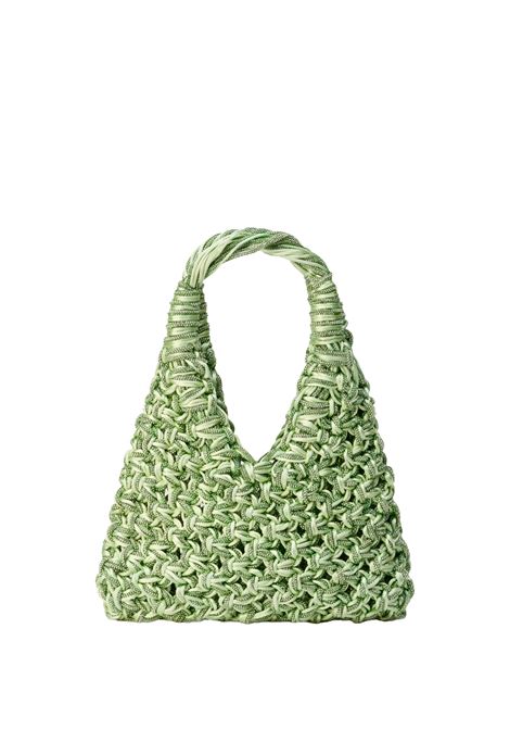 HIBOURAMA Borsa Vannifique In Satin Crisolite - HIBOURAMA Qualità