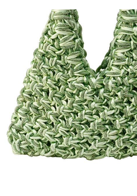 HIBOURAMA Borsa Vannifique In Satin Crisolite - HIBOURAMA Qualità