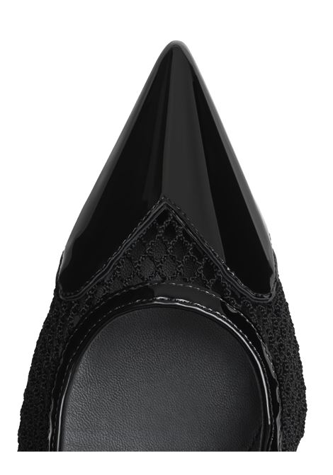 ALAIA Slingback Le Coeur In Rete Nere - ALAIA Promozione