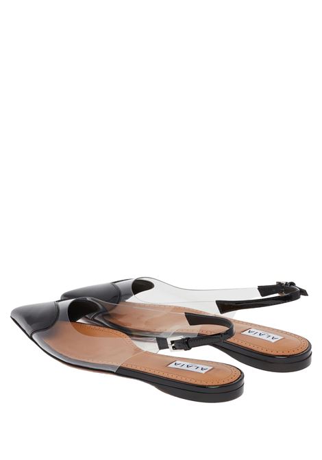ALAIA Slingback Flat Le Coeur Nere - ALAIA Pezzi Unici
