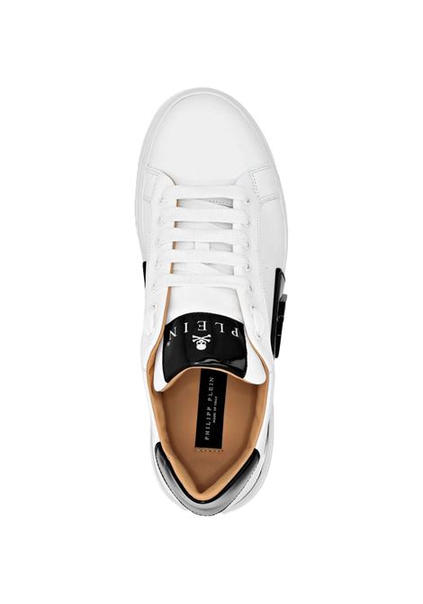 PHILIPP PLEIN Sneakers Phantom Kick$ Bianche e Nere - PHILIPP PLEIN Negozi Online