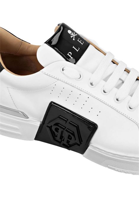 PHILIPP PLEIN Sneakers Phantom Kick$ Bianche e Nere - PHILIPP PLEIN Negozi Online