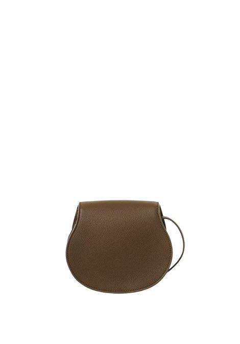 CHLOÉ Borsa Mini Marcie Dark Khaki - CHLOÉ Economico