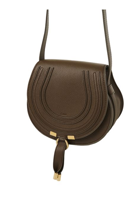CHLOÉ Borsa Mini Marcie Dark Khaki - CHLOÉ Economico