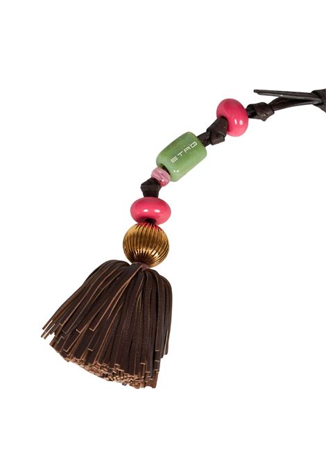 ETRO Charm Con Nappina e Perline - ETRO Grande vendita