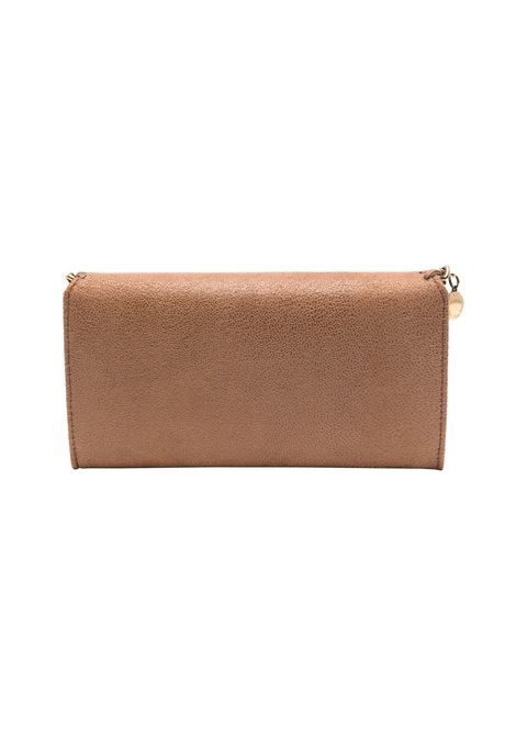 STELLA MCCARTNEY Portafoglio Continental Falabella Pecan e Oro - STELLA MCCARTNEY Offerta esclusiva