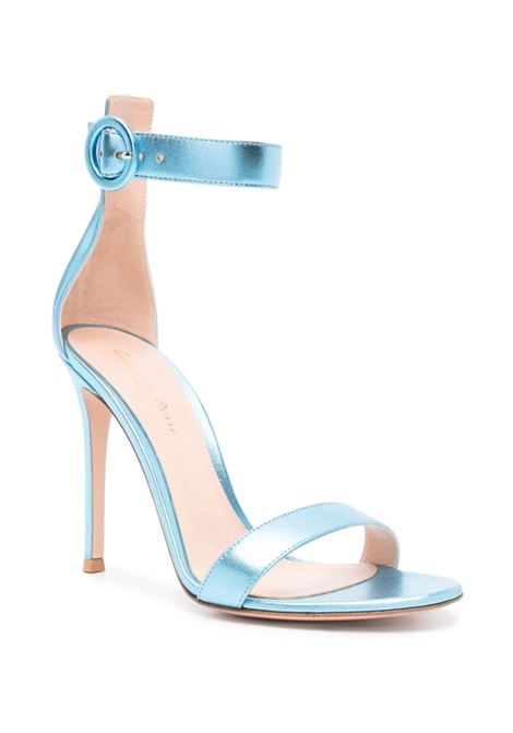 GIANVITO ROSSI Sandali Portofino 105 Blu - GIANVITO ROSSI Offerta natalizia