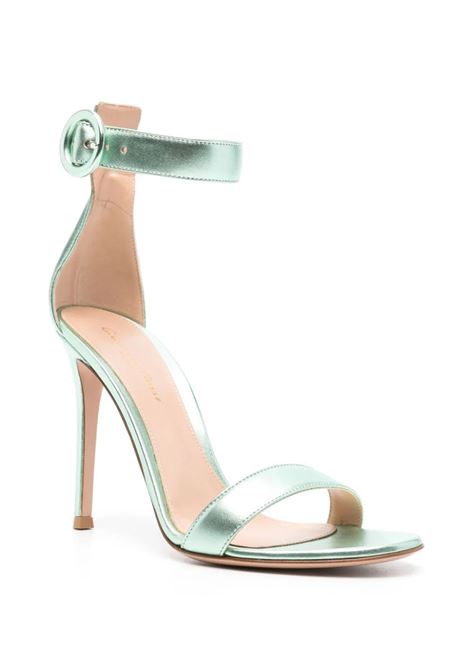GIANVITO ROSSI Sandali Portofino 105 Verde - GIANVITO ROSSI Offerta Pasqua