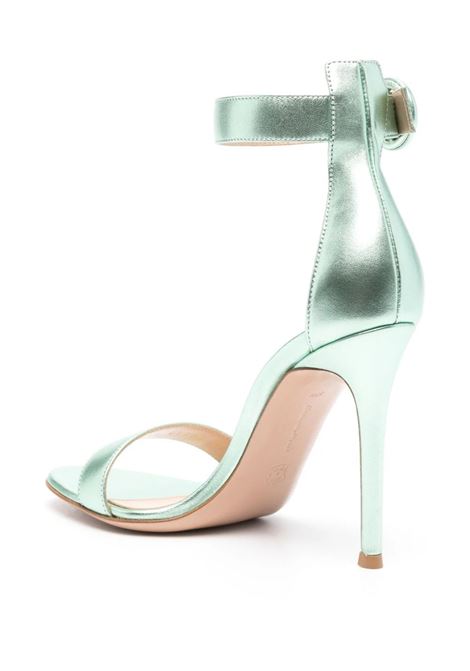 GIANVITO ROSSI Sandali Portofino 105 Verde - GIANVITO ROSSI Offerta Pasqua