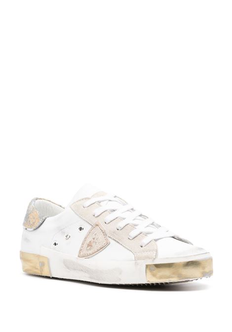 PHILIPPE MODEL Sneakers Prsx Bianche e Azzurre - PHILIPPE MODEL Latest fashion