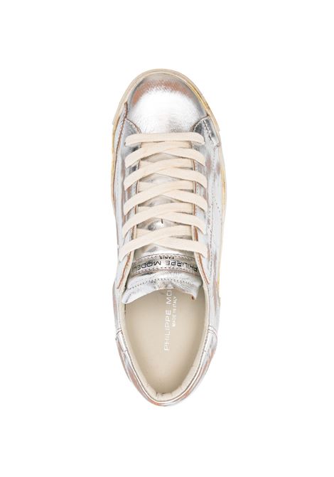 PHILIPPE MODEL Sneakers Prsx Argento - PHILIPPE MODEL Online Outlet
