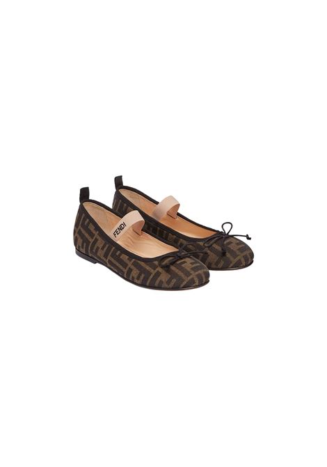 FENDI KIDS Ballerine Jacquard FF - FENDI KIDS Ultimi tre giorni
