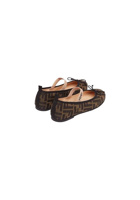 FENDI KIDS Ballerine Jacquard FF - FENDI KIDS Ultimi tre giorni