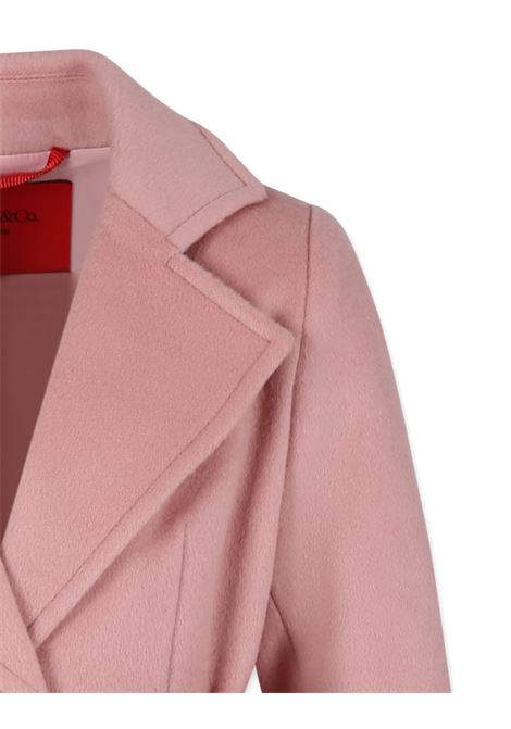 MAX&CO. KIDS Cappotto Runaway In Lana Rosa - MAX&CO. KIDS Officina