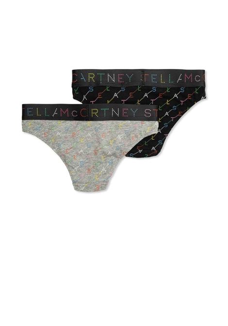 STELLA MCCARTNEY KIDS Set Di 2 Slip Con Stampa Logo - STELLA MCCARTNEY KIDS Sconti questo mese