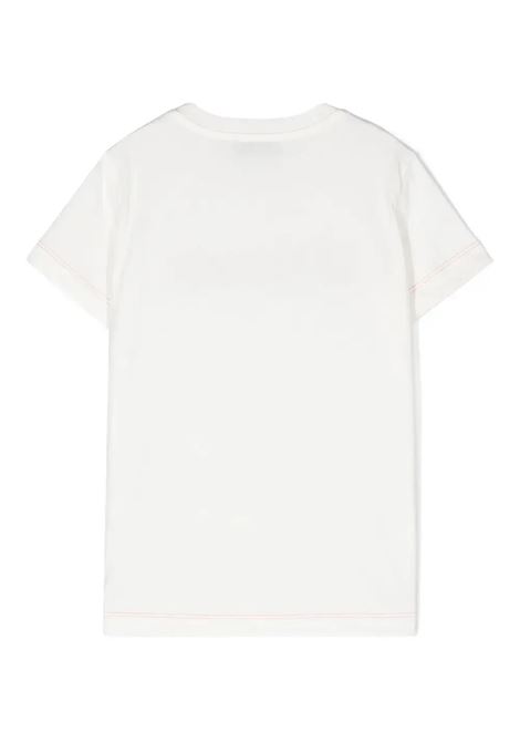 MISSONI KIDS T-Shirt Bianca Con Logo Multicolore - MISSONI KIDS Online