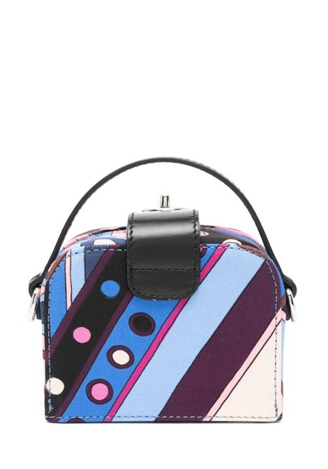 EMILIO PUCCI JUNIOR Borsa a Tracolla Con Stampa Vivara - EMILIO PUCCI JUNIOR Vendita Calda