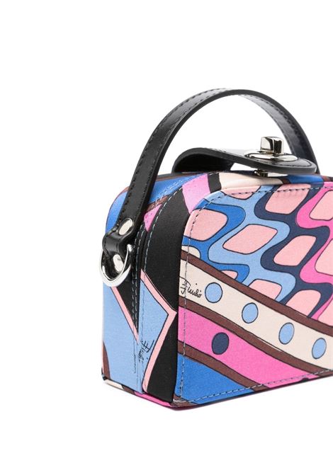 EMILIO PUCCI JUNIOR Borsa a Tracolla Con Stampa Vivara - EMILIO PUCCI JUNIOR Vendita Calda