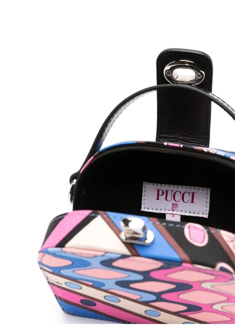 EMILIO PUCCI JUNIOR Borsa a Tracolla Con Stampa Vivara - EMILIO PUCCI JUNIOR Vendita Calda