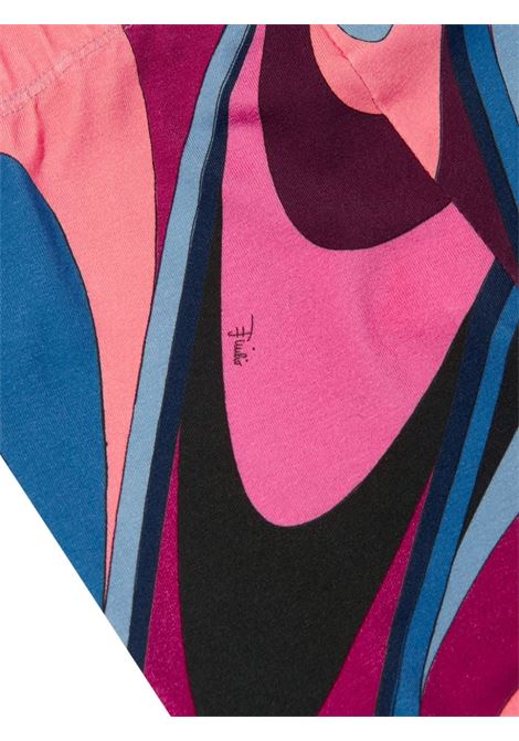 EMILIO PUCCI JUNIOR Pantaloni Svasati Con Stampa Onde - EMILIO PUCCI JUNIOR Vendite Flash