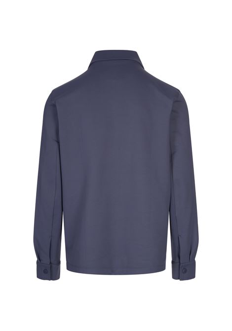 BOSS Sovracamicia Blu Con Zip - BOSS Shopping online
