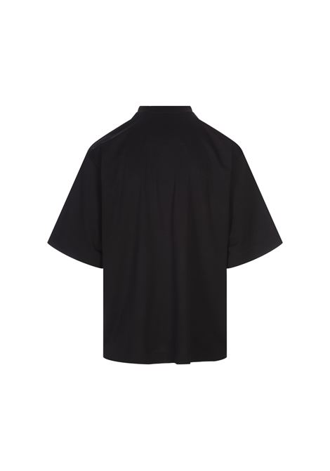 GIVENCHY T-Shirt In Rete Nera Con Logo 4G e Firma GIVENCHY 1952 - GIVENCHY Vendite stagionali