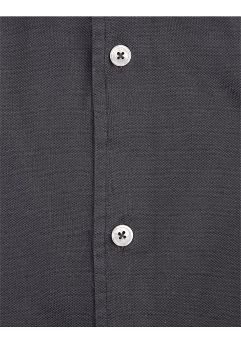 FEDELI Polo Steve In Piquet Giza Grigia - FEDELI Latest fashion